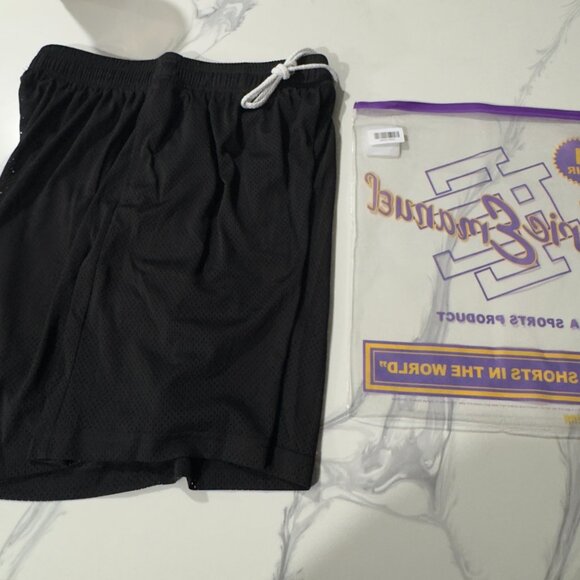 *BRAND NEW* Eric Emanuel "Plain Black" Shorts - Picture 2 of 3